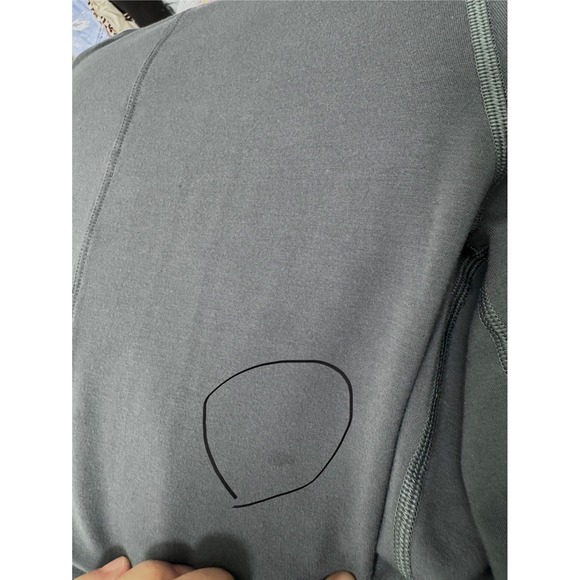 Lululemon Blissed Out Culottes stretchy wide leg crop athleisure sz 4 - Picture 7 of 7